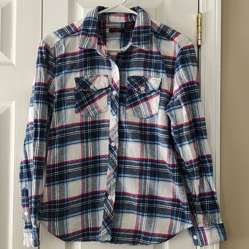 Canyon Creek  flannel shirt  Sz L EUC